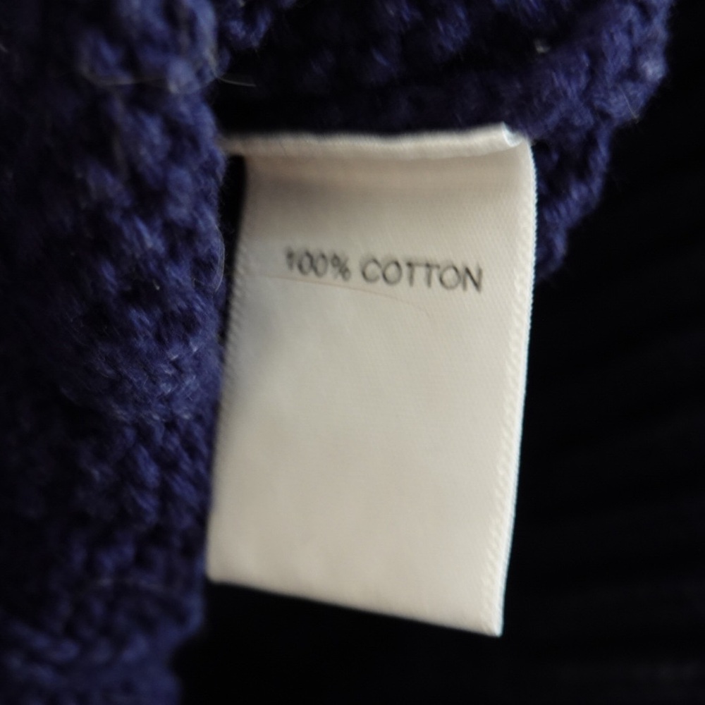 House of Harlow 1960 Navy Cable Knit Sweater – Size‎ S, 100% Cotton - Picture 7 of 7